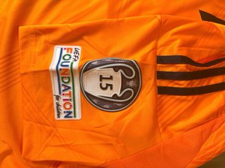 Camiseta Adidas Vini Jr. Nº 7 Naranja