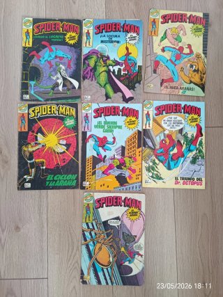 Comics Spiderman bruguera  32,41,42,44,47,48,55