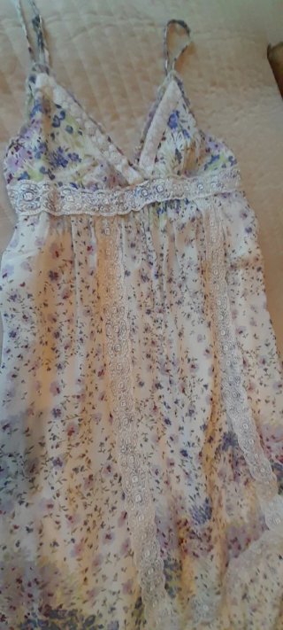 Vestido largo estilo ibicenco