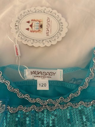 Disfraz Elsa Talla 120cm Nuevo