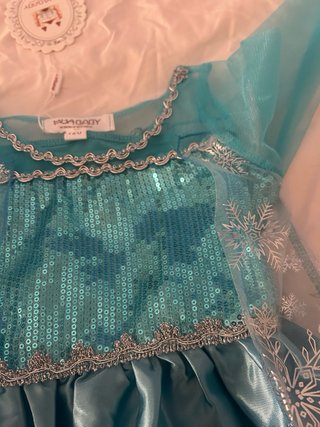 Disfraz Elsa Talla 120cm Nuevo