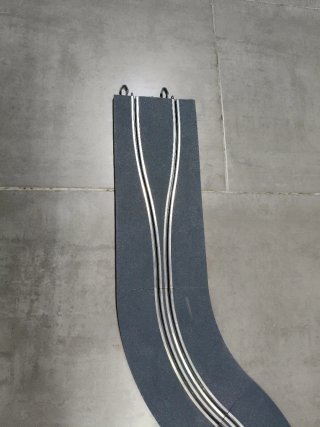 Scalextric Gran Chicane pista gris moderna