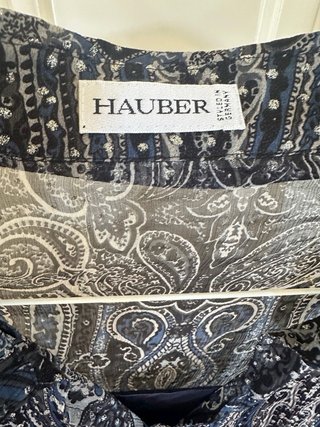Blusa Hauber Transparente Talla M