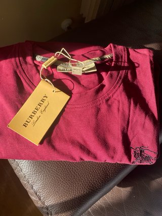 2 Camisetas Burberry Talla L