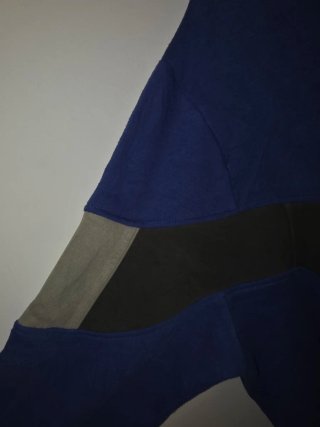 Sudadera Adidas azul y gris