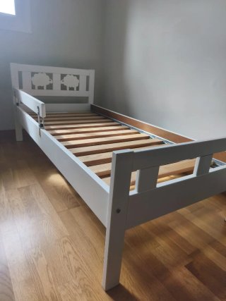 Cama infantil Ikea blanca