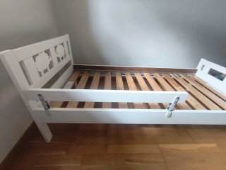 Cama infantil Ikea blanca