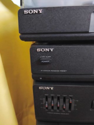 Equipo de música Sony LBT-D109 vintage