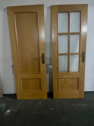 Puertas de interior de roble
