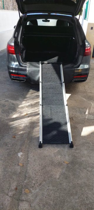 Rampa aluminio Kleinmetall para perros