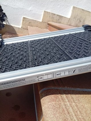 Rampa aluminio Kleinmetall para perros