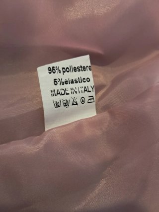 Chaqueta bomber lentejuelas rosa oro