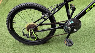Bicicleta BTWIN RacinBoy 500 20” Negra/Verde