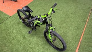 Bicicleta BTWIN RacinBoy 500 20” Negra/Verde