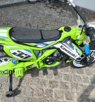 Moto Kawasaki Elétrica Criança Usada