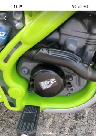 Moto Kawasaki Elétrica Criança Usada