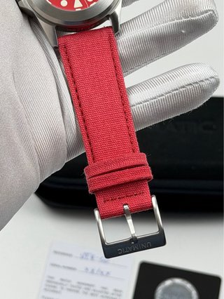 Unimatic UT4 - CO Orologio Rosso Argento