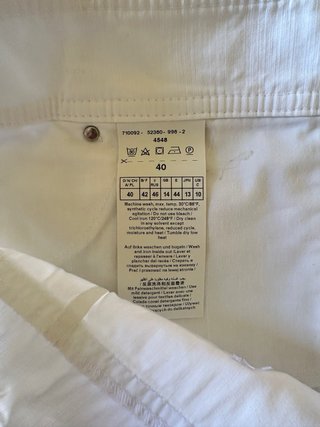 Falda Gery Weber blanca talla 40