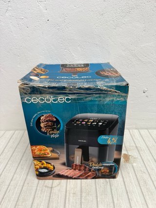 Cecotec Freidora Aire 4.5L Grill Smokin' 4500