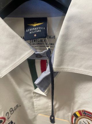 Camicia Aeronautica Militare m/c ricami XL
