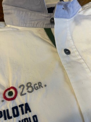 Camicia Aeronautica Militare m/c ricami XL