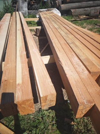 [10 x 15 cm] Bigues / Vigas de madera Douglas