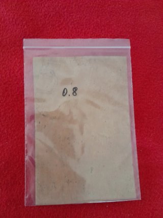 Foglio di sughero 0,8 mm per flauto