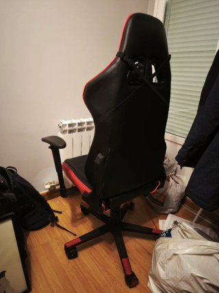 Silla Gaming Roja y Negra