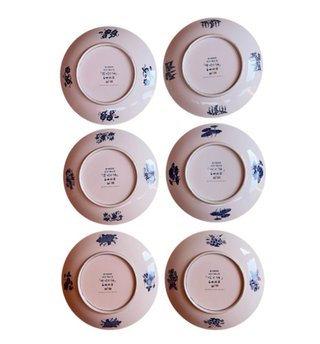 Colección 6 platos japoneses