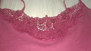 2 Tops de tirantes con encaje