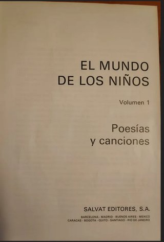 EL MUNDO DE LOS NIÑOS, SALVAT, 1973, 15+Especial