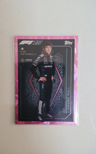 Kimi Antonelli Rookie F1 Topps 2025 Diamond Pull