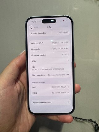 iPhone 15 512GB Blu Grado A+