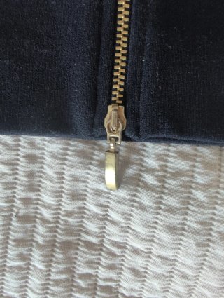 Falda Massimo Dutti azul oscuro Talla S