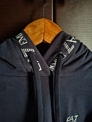 Lotto/set tuta sportiva blu EA7 Emporio Armani
