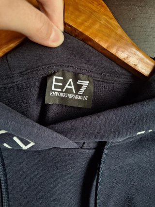 Lotto/set tuta sportiva blu EA7 Emporio Armani