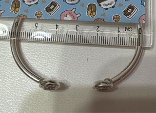 Pulsera y Anillo Pandora Original Rigido Plata 925