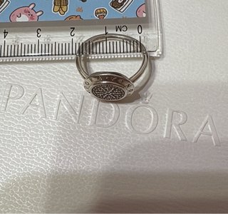 Pulsera y Anillo Pandora Original Rigido Plata 925