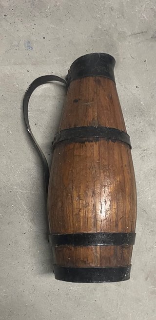 2 Jarras Madera y Metal