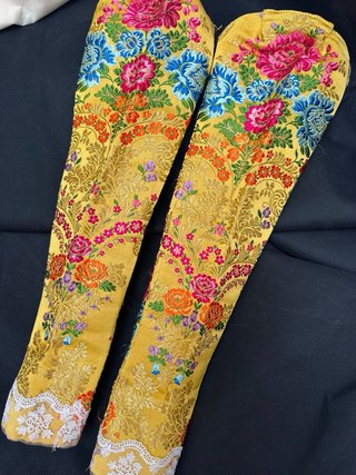 Traje de Fallera completo con zapatos y alpargatas