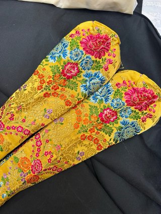 Traje de Fallera completo con zapatos y alpargatas