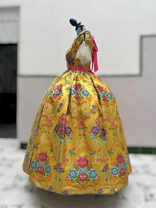 Traje de Fallera completo con zapatos y alpargatas
