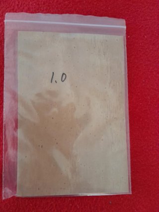 Foglio di sughero 1mm per flauto