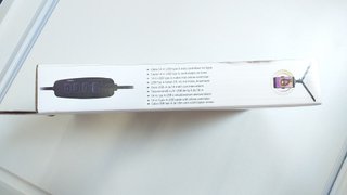 Aro de luz con trípode y mando