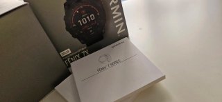 Garmin Fenix 7X Solar Negro/Plata