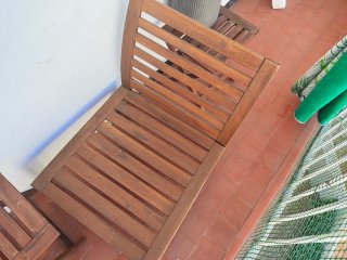 Muebles de jardín de madera