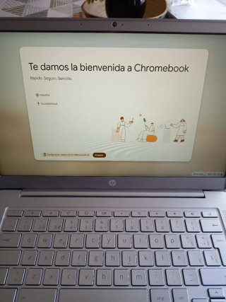 Portátil HP Chromebook 14 Plata