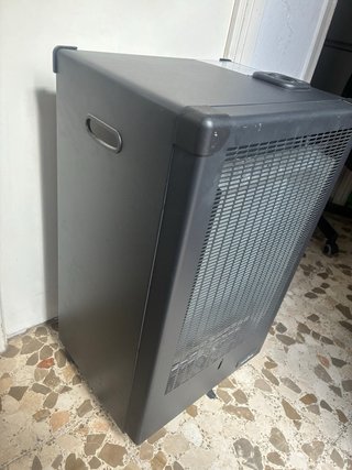 Estufa azul metal