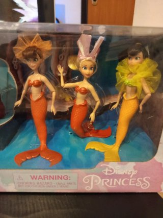 Set Muñecas Disney Ariel y Hermanas