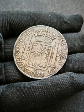 8 Reales Fernando VII 1821 Guatemala